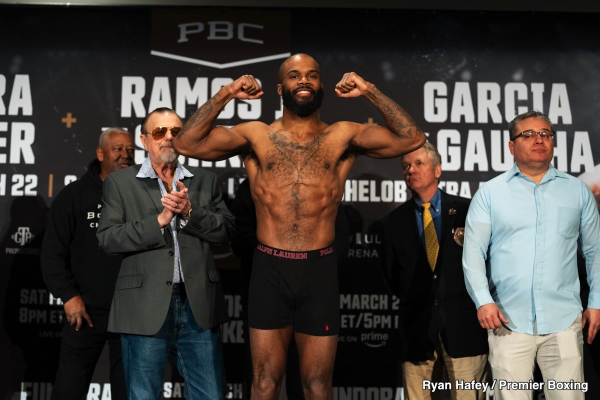 Prime Video Weights: Fundora vs. Booker - for Saturday