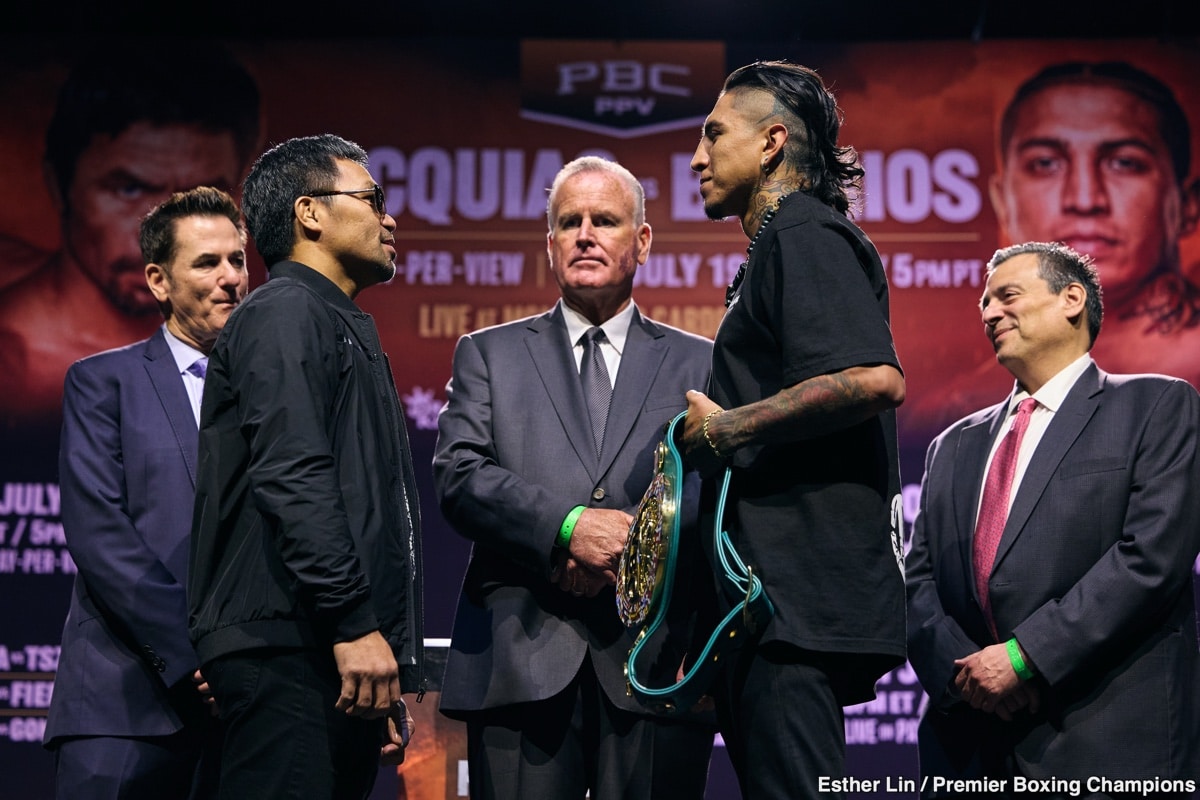 Pacquiao vs. Barrios, Fundora - Tszyu: Start Times, Streaming Details & What’s at Stake in Las Vegas