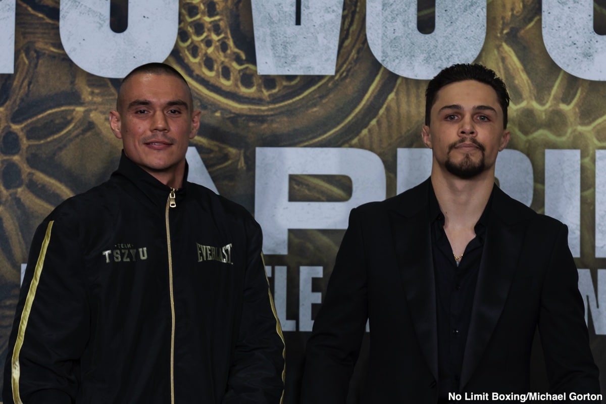 What time will the Tszyu vs. Spencer fight start?