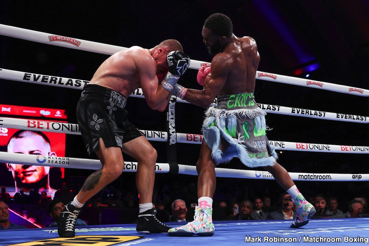 'Like a Cat with a Mouse': Ennis Toyed with Stanionis Before Sixth-Round Stoppage in Unification