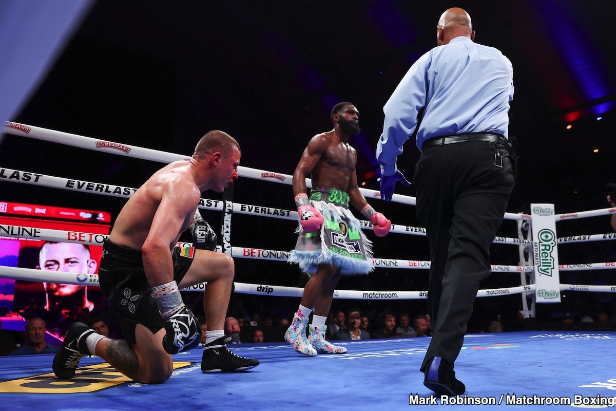 'Like a Cat with a Mouse': Ennis Toyed with Stanionis Before Sixth-Round Stoppage in Unification