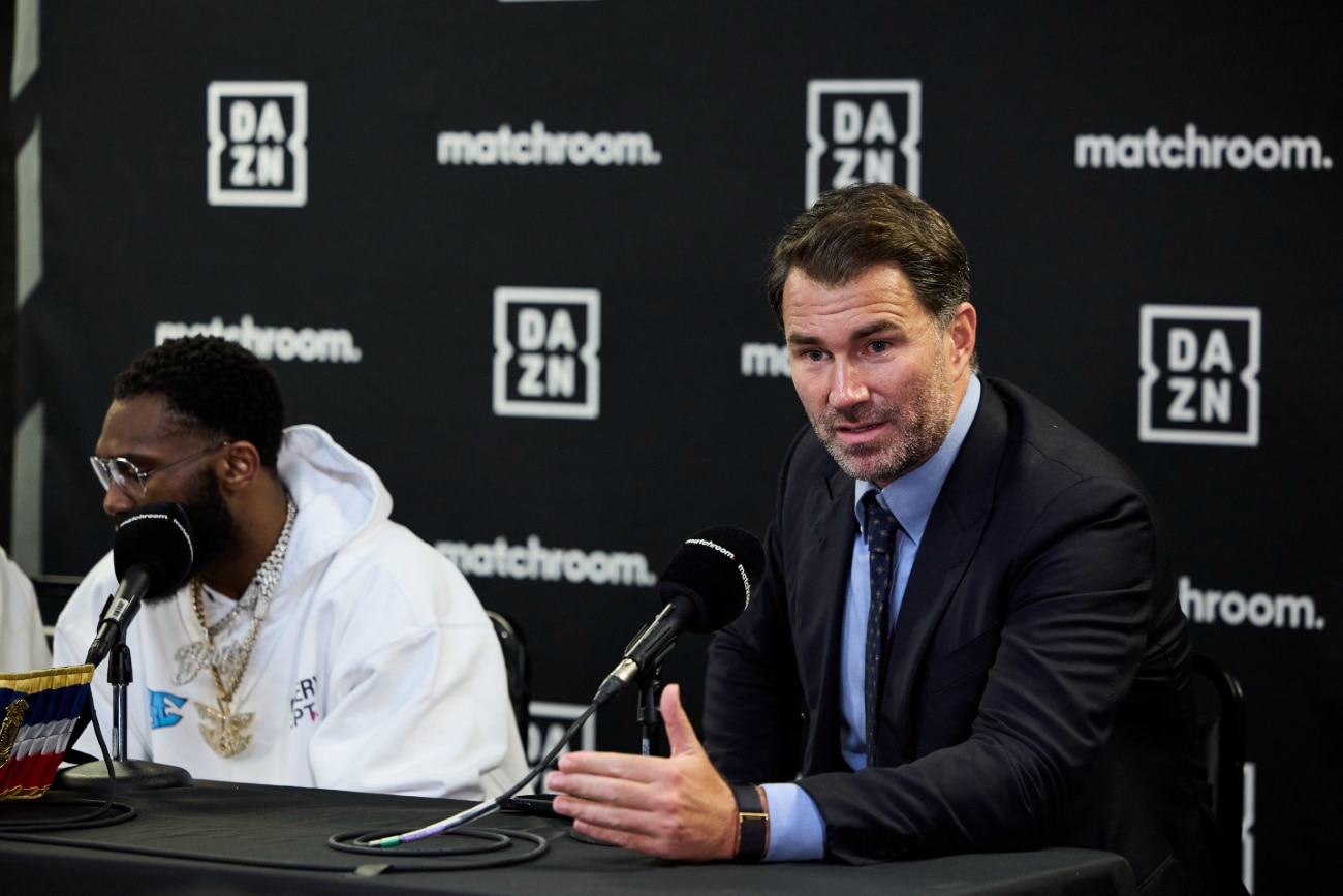 "This Guy Ain't Losing!": Eddie Hearn's Projections for Jaron "Boots" Ennis's Reign Across Welterweight, Junior Middleweight, and Beyond