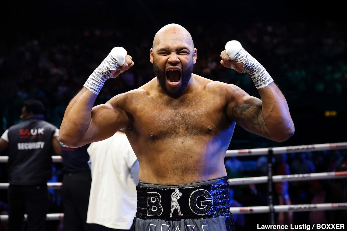 Frazer Clarke Obliterates Tetteh – Chaos Breaks Out As Tetteh Grabs Referee After KO Loss