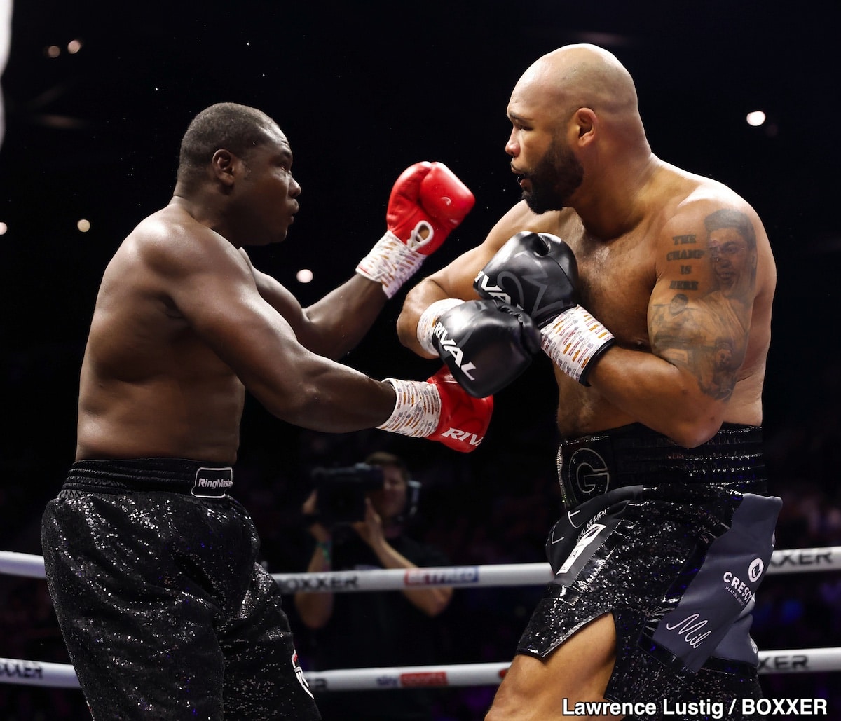 Frazer Clarke Obliterates Tetteh – Chaos Breaks Out As Tetteh Grabs Referee After KO Loss