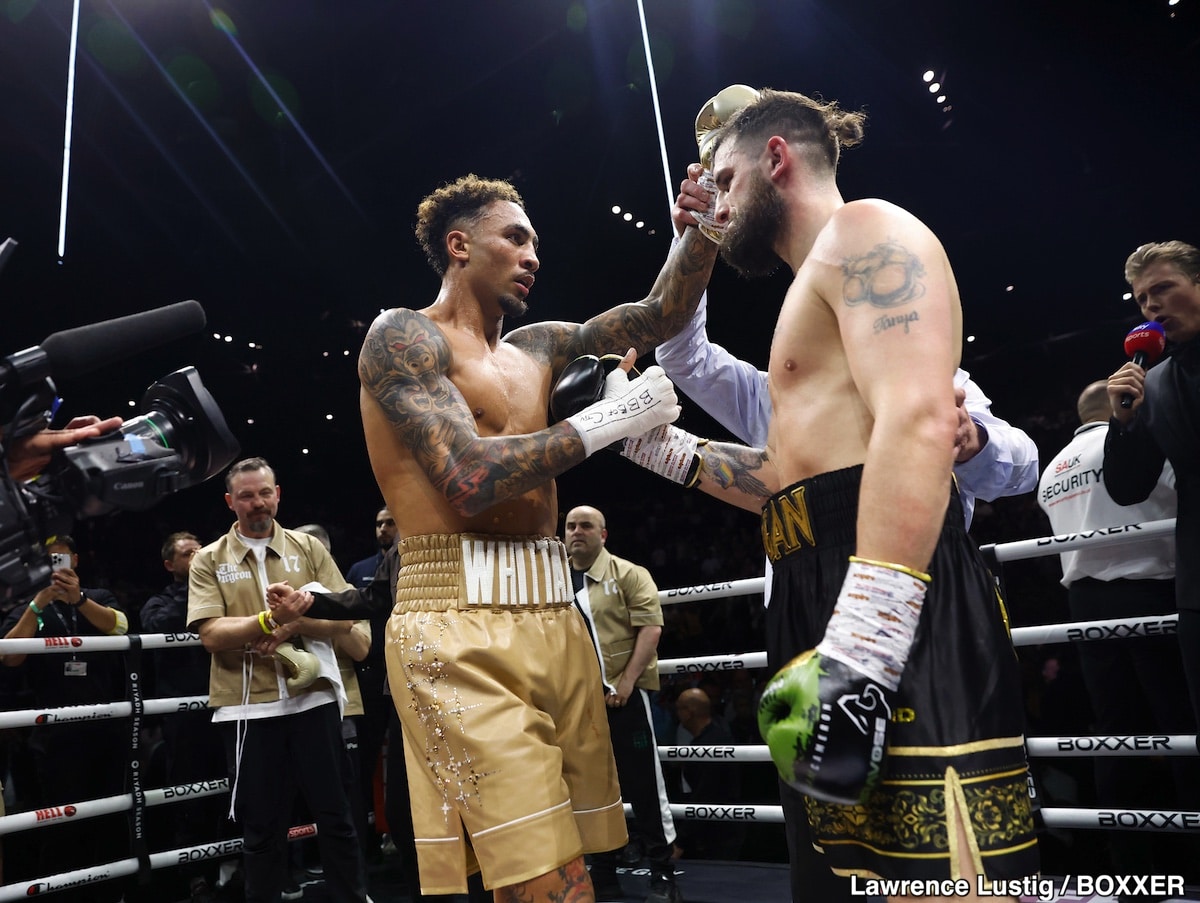 Liam Cameron Brushes Off Controversial Ben Whittaker Loss: “It Is What It Is,” Eyes House Payday