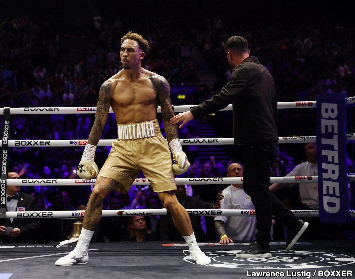 Ben Whittaker vs Liam Cameron Ends in Chaos After Referee’s Shocking Second-Round Stoppage -Boxing Results