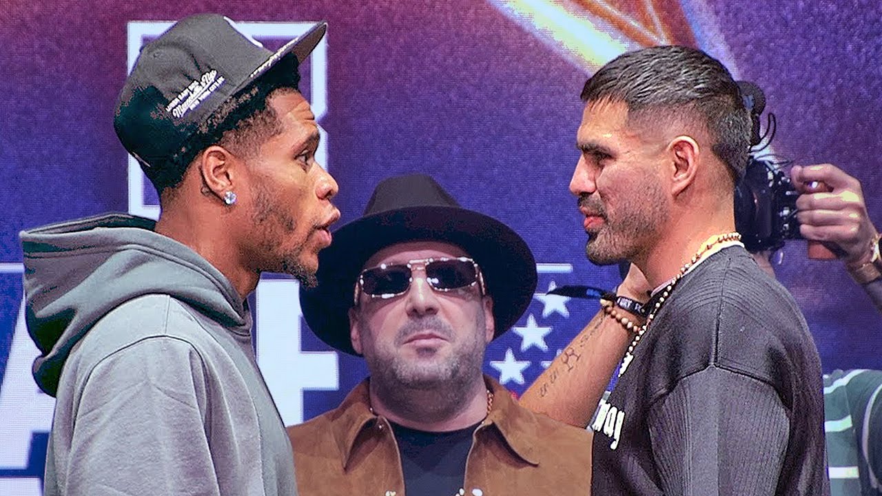 Heated Words and Intense Stares: Devin Haney and Jose Ramirez Face Off in New York City Before Their DAZN PPV Battle