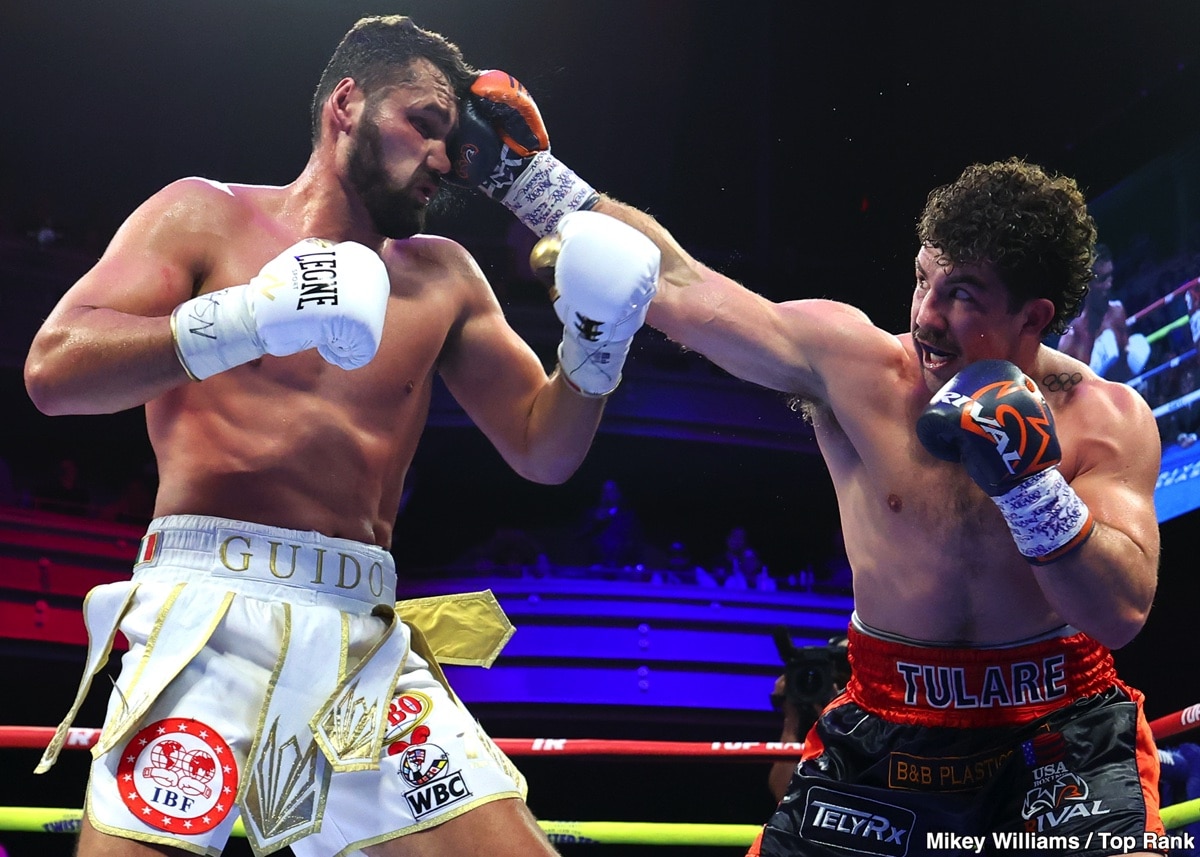 Richard Torrez Jr. Overcomes Guido Vianello in a Fight Marked by Clinches and Inconsistent Performance - Boxing Results