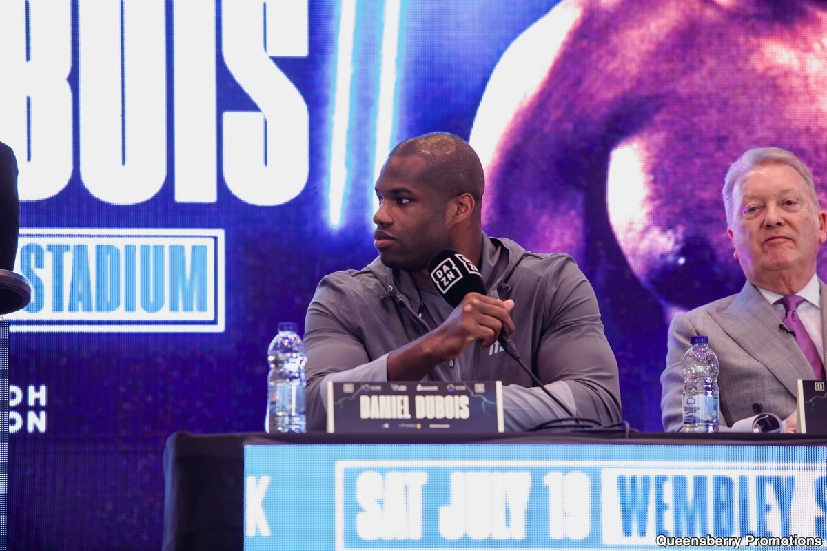 Usyk vs. Dubois 2: Daniel Dubois Says He's Looking Forward To Doing “A Real Demolition Job” On Usyk
