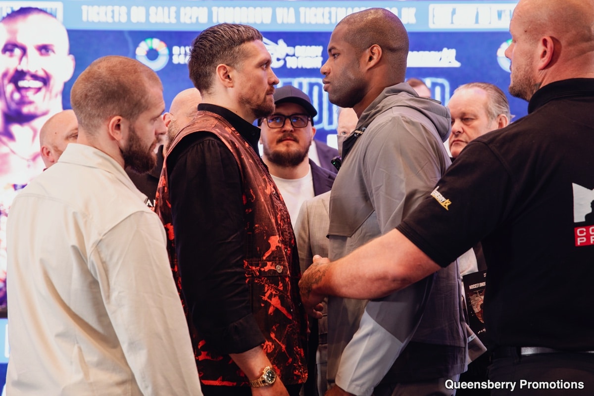 Daniel Dubois On Usyk: “I Think He's A Little Bit Worn,” Vows To “Make Him Old On The Night”