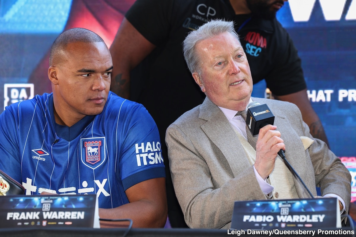 Fabio Wardley And Justis Huni Will Now Collide, June 7 In Ipswich, UK