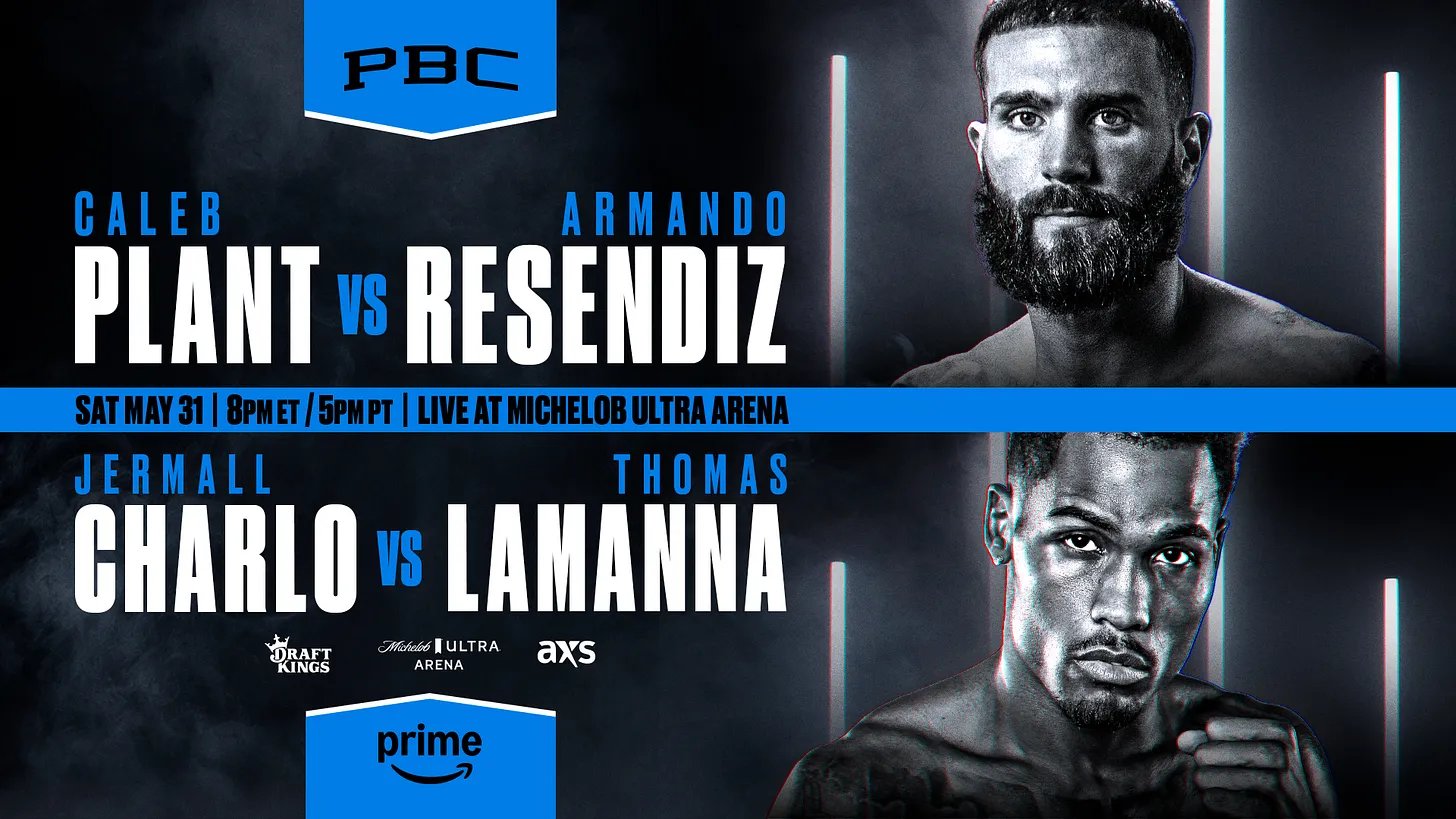 Plant and Charlo to feature in seperate bouts on May 31st, in preparation for a future possible PPV clash