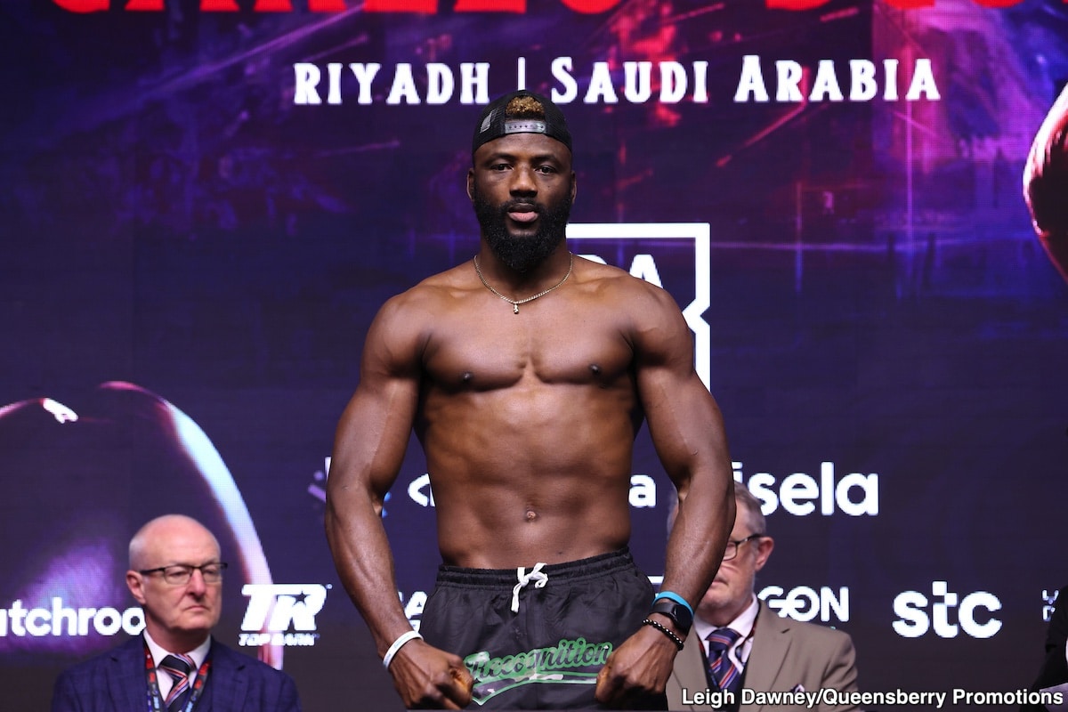 Efe Ajagba Says Everyone Will Know Who He Is After Tonight's Fight With Martin Bakole