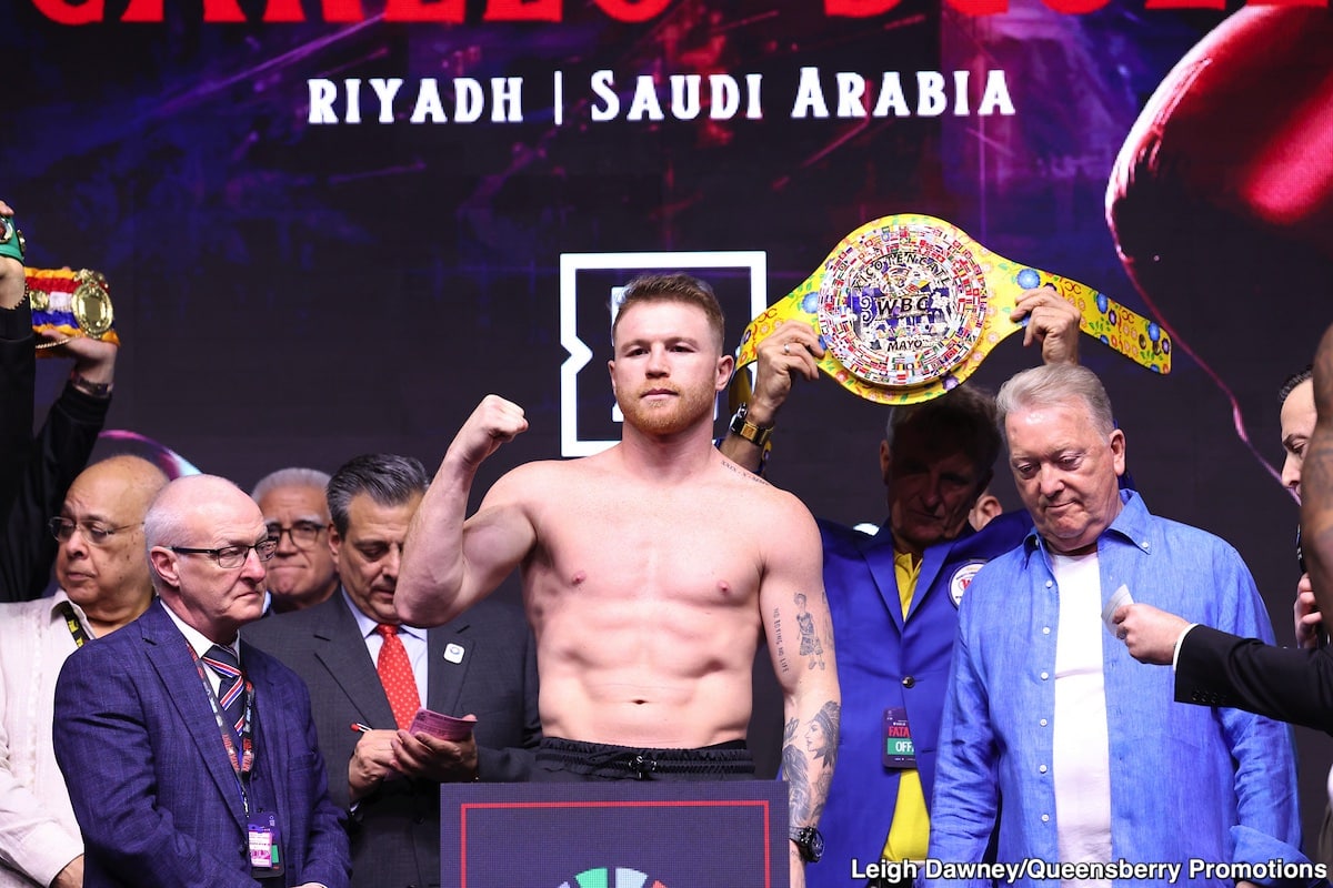 Schaefer Predicts Canelo's Billion-Dollar Future
