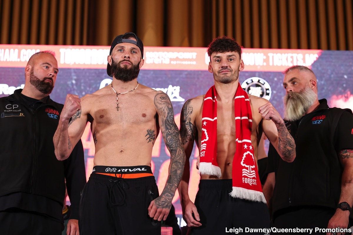 Boxing Tonight: Cacace vs. Wood - Live Results From the Nottingham Arena