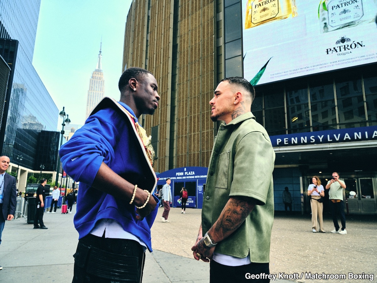 Hitchins Labels Kambosos Jr. a "D-Class" Fighter Ahead of DAZN Main Event