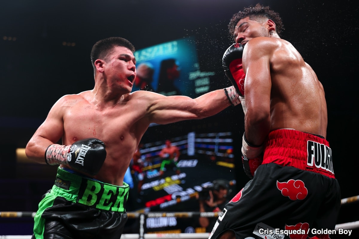 Bek Melikuziev Edges Fulghum in Las Vegas Super Middleweight Clash - Boxing Results