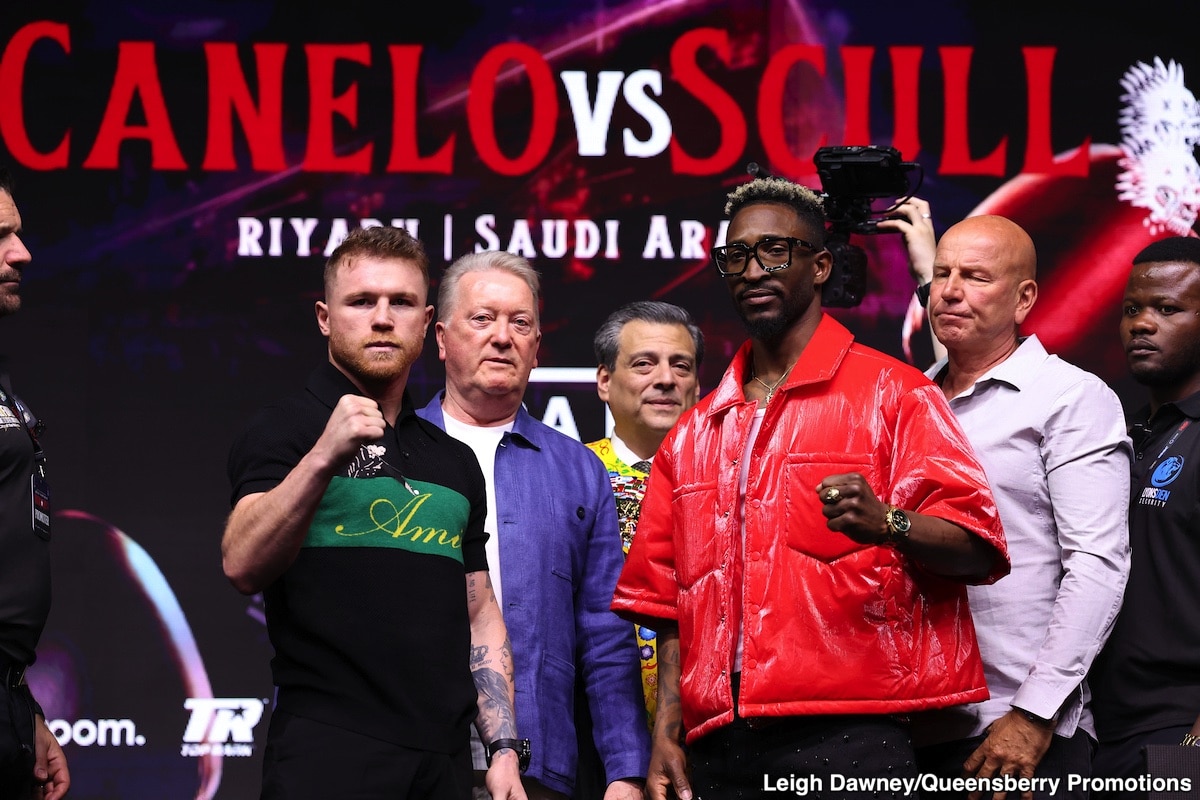 Predictions: Canelo v. Scull, Haney v. Ramirez, Garcia v. Rolly, Lopez v. Barboza