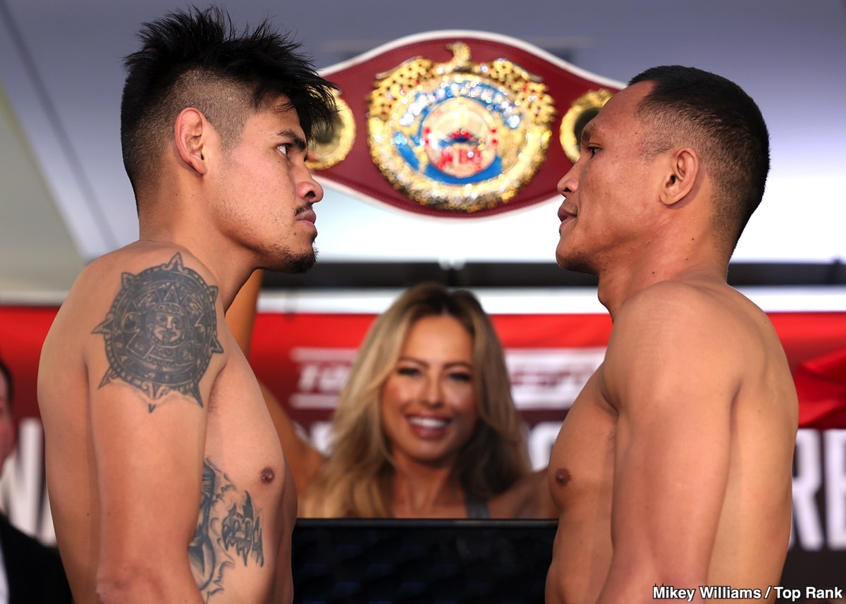 ESPN Official Weights: Navarrete vs. Suarez and Muratalla vs. Abdullaev