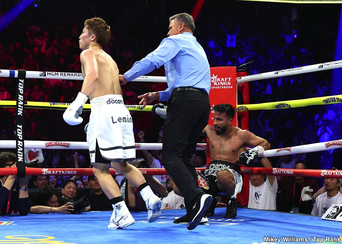 Naoya Inoue Overcomes Shock Knockdown to Stop Ramon Cardenas in Thrilling Battle - Boxing Results