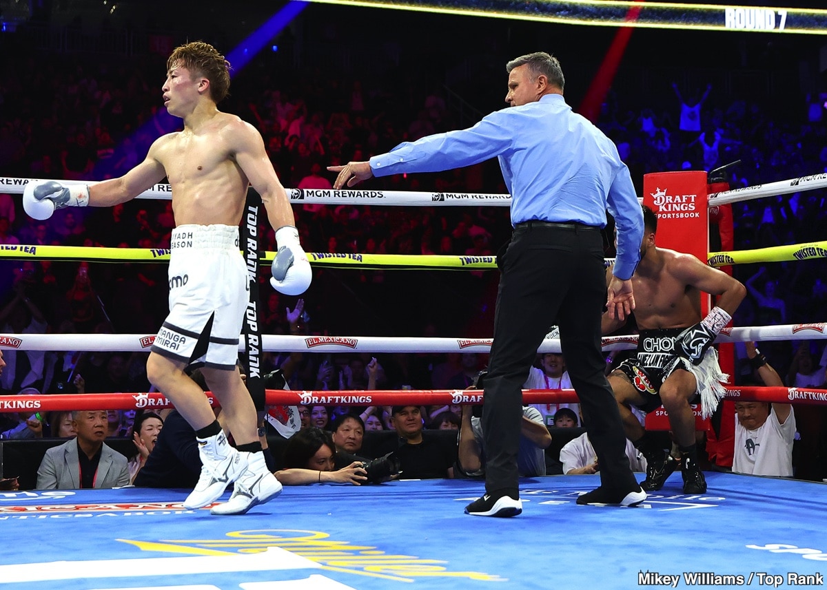 Naoya Inoue Overcomes Shock Knockdown to Stop Ramon Cardenas in Thrilling Battle - Boxing Results