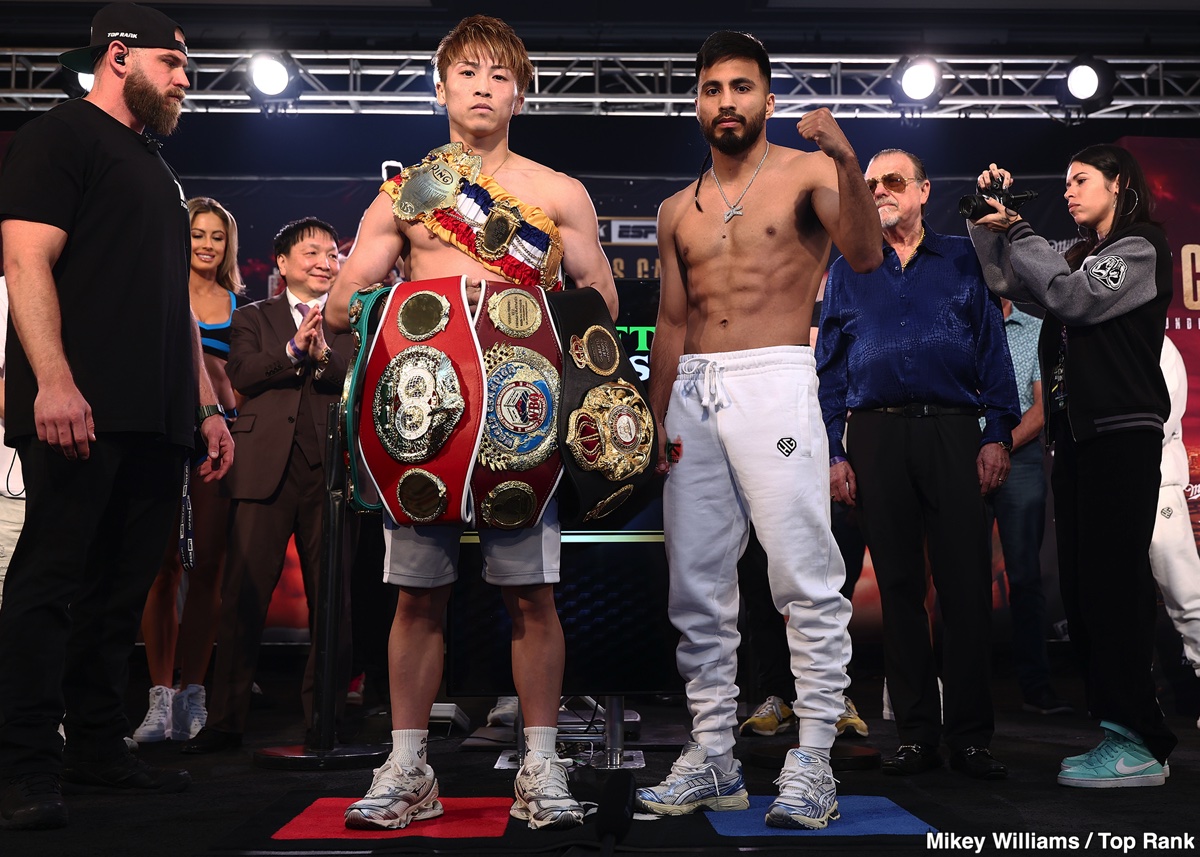 Inoue vs Cardenas: Start Time, Fight Card & Fighter Quotes