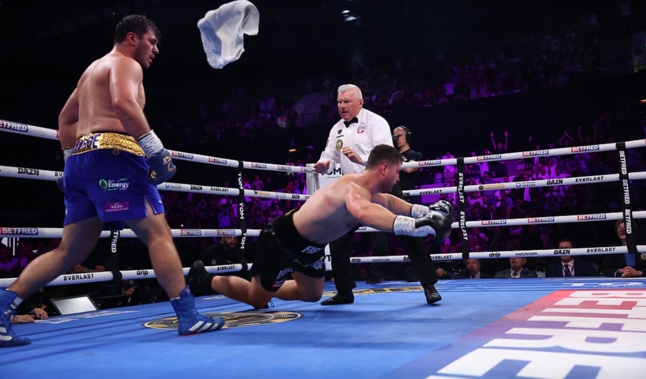 Dave Allen Scores Brutal 5th Round KO In Rematch With Johnny Fisher - Boxing Results