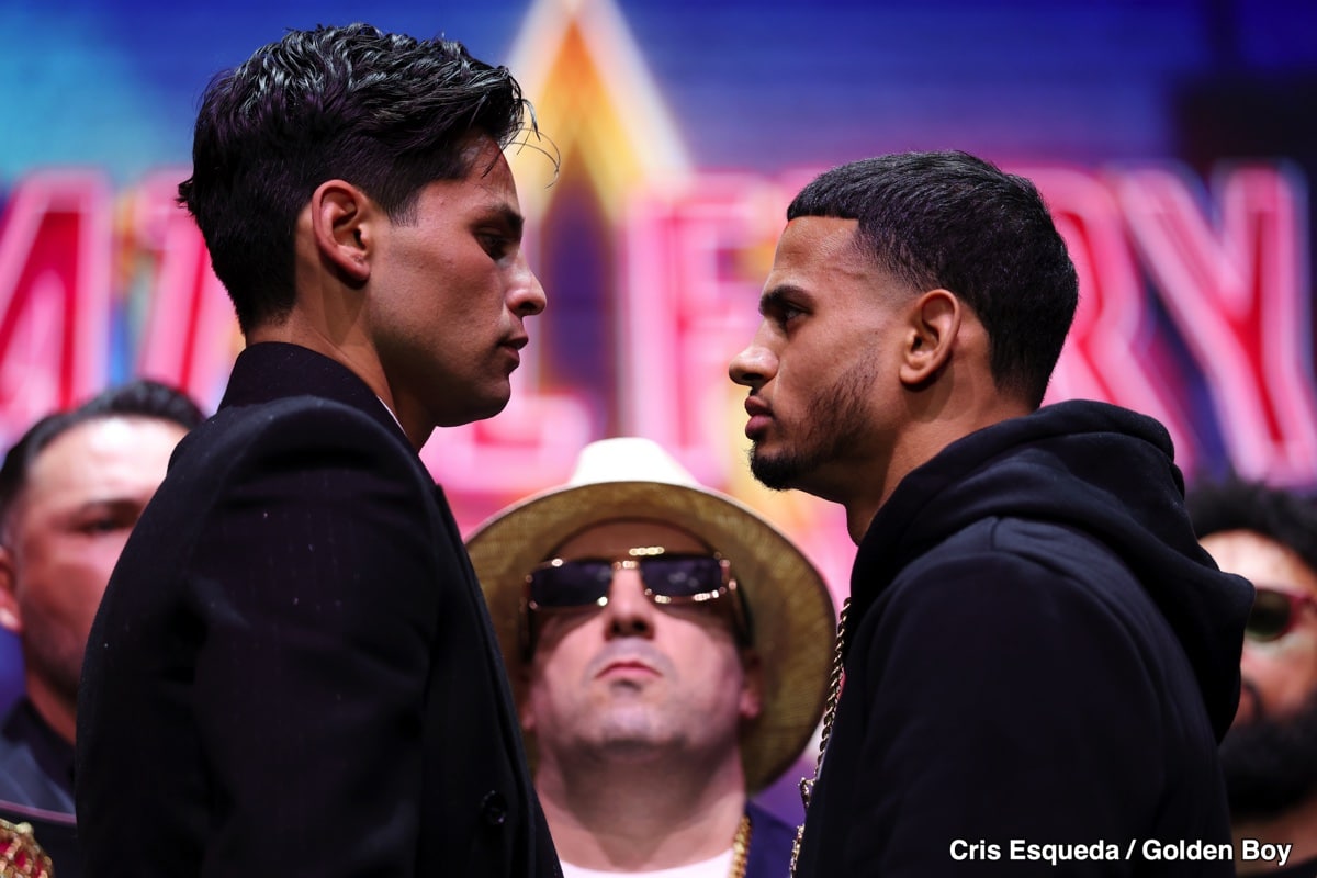 De La Hoya Emphasizes Mental Fortitude for Garcia Against Romero's Power and Unorthodox Attacks