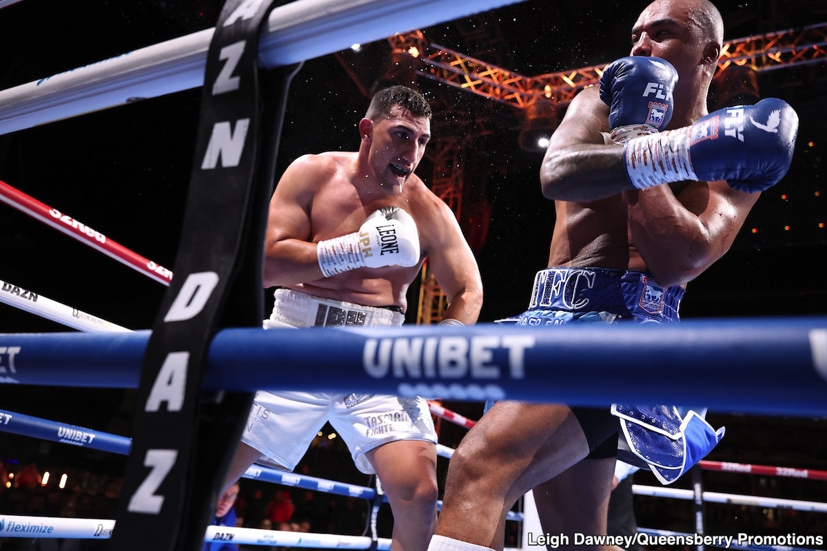 Wardley Defies Odds with Miracle Knockout of Huni - Boxing Results