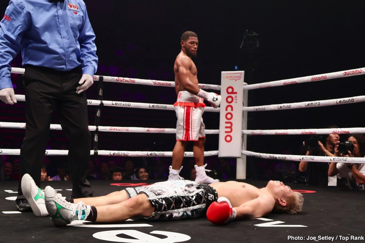 No Mercy: Brian Norman Jr. Ends Jin Sasaki's Night with a Bone-Shattering Knockout - Boxing Results