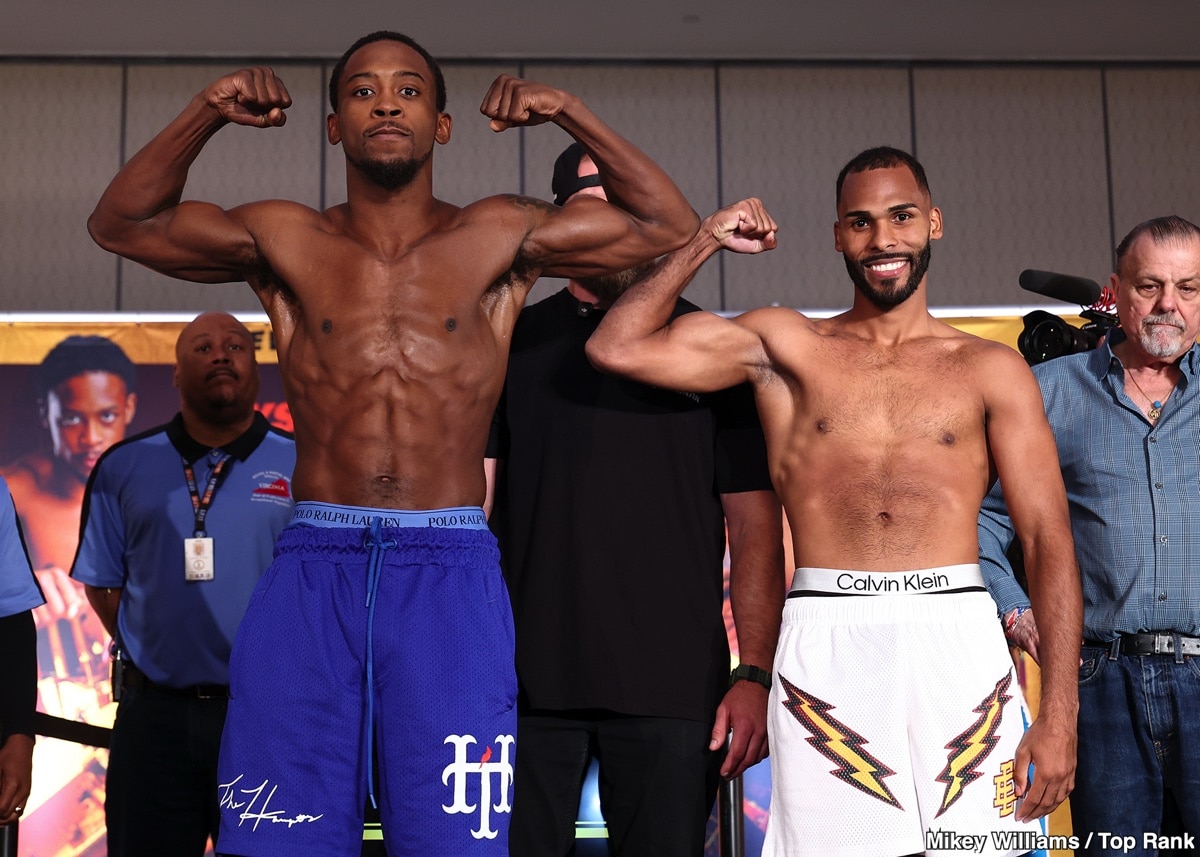 ESPN Official Weights: Davis vs. De Los Santos and Mason vs. Nakathilia