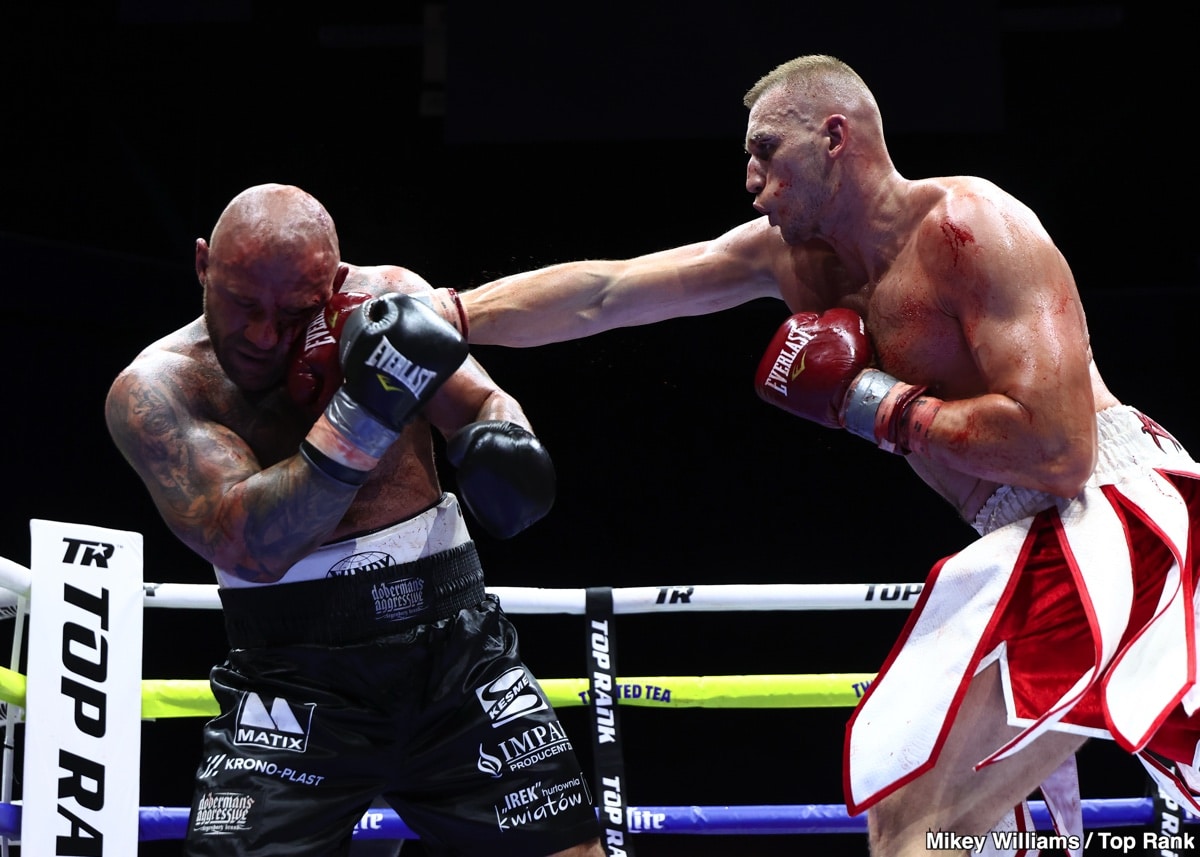 Damian Knyba Continues To Make Noise, Batters Marcin Siwy - Boxing Results