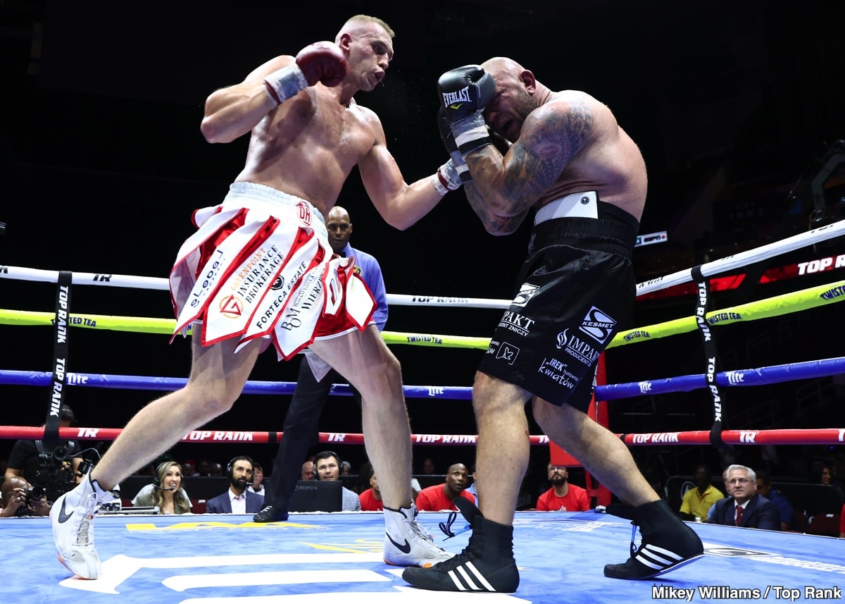 Damian Knyba Continues To Make Noise, Batters Marcin Siwy - Boxing Results