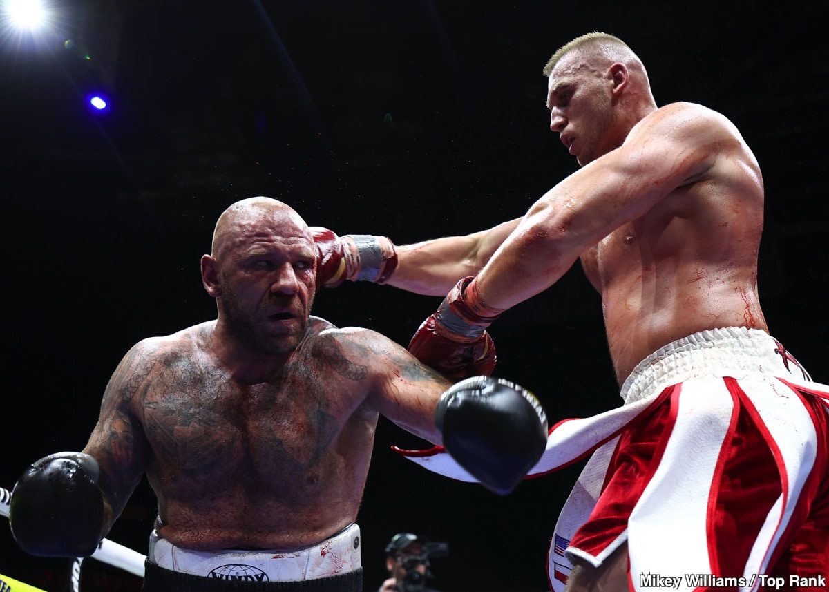 Damian Knyba Continues To Make Noise, Batters Marcin Siwy - Boxing Results