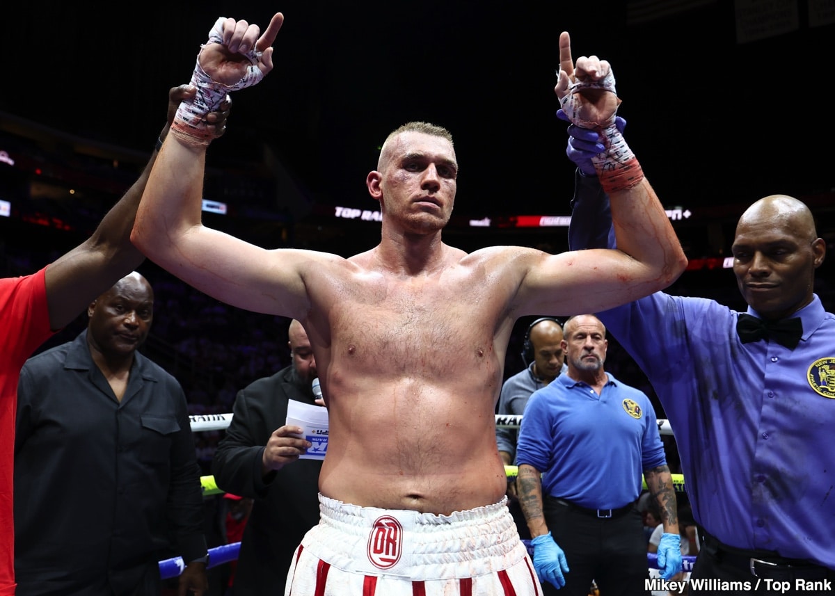 Damian Knyba Continues To Make Noise, Batters Marcin Siwy - Boxing Results