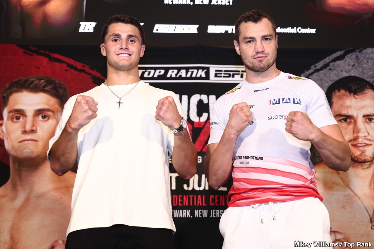 Mielnicki Jr. vs. Gardzielik live on ESPN+ this Saturday