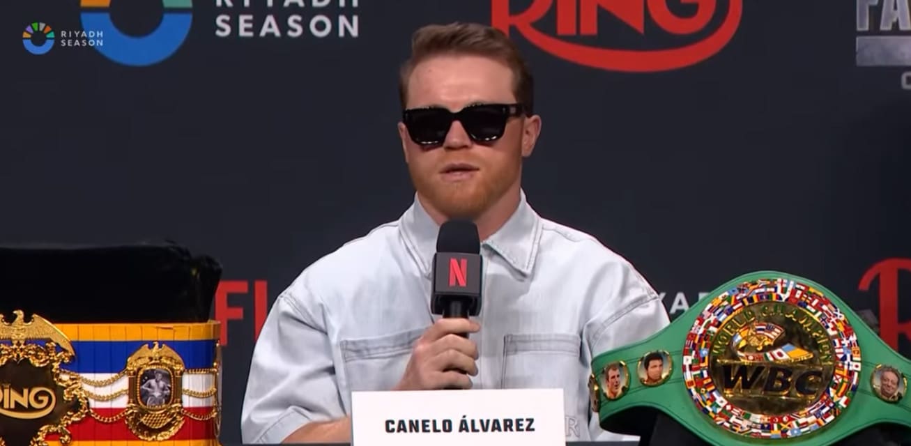 Canelo's Answer When Asked If He Thinks He's The Greatest-Ever Mexican Fighter: “My Resume Will Talk”