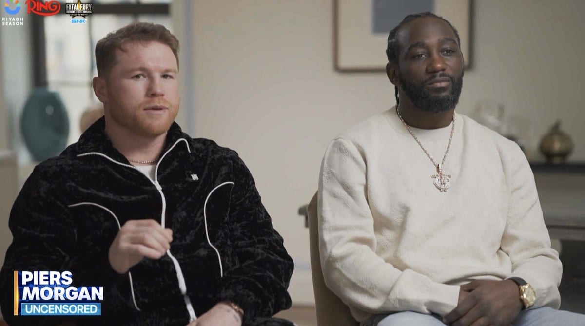 Video: Canelo Alvarez - Terence Crawford Unfiltered Showdown on Piers Morgan Uncensored