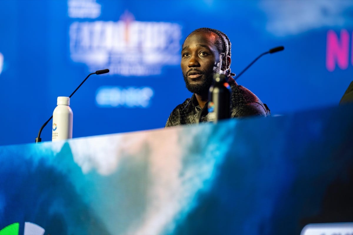Terence Crawford Lashes Out at Moderator Over Turki Alalshikh's Controversial No-Running Rule Ahead of Canelo Alvarez Showdown