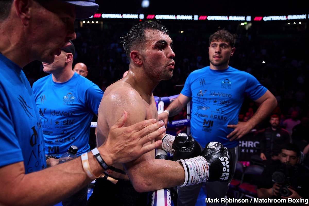 Catterall vs. Eubank: Accidental Head Clash Ends Fight Early as Jack Catterall - Boxing Results