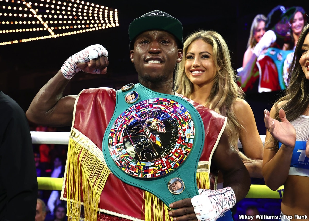 Bruce Carrington Set for Vacant WBC Featherweight Title Fight