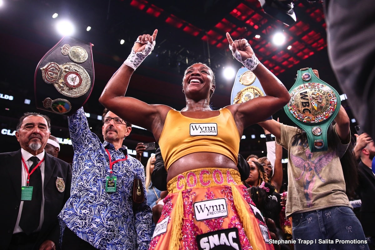 Claressa Shields Cements Her Legacy in Detroit – Harrison Wobbles, and the GWOAT Proves There’s Levels
