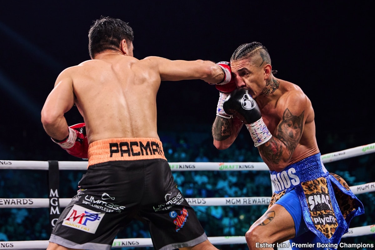 Manny Pacquiao's Return: Fans Angry by Majority Draw Against Mario Barrios - Boxing Results