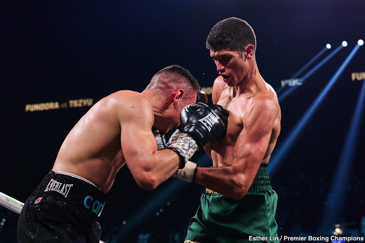 Tszyu's Career in Jeopardy: Stoppage Loss to Sebastian Fundora - Boxing Results