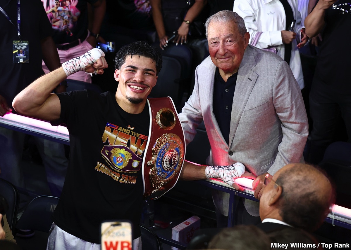 Arum Labels Zayas vs. Ennis a "Major Fight" as 'Boots' Moves Up