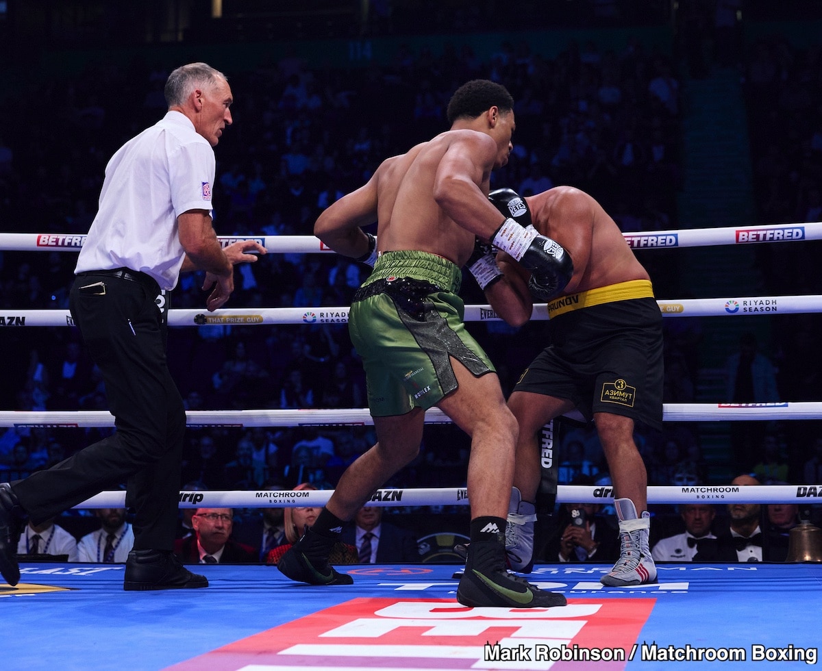 18 Year Old Heavyweight Leo Atang Wins His Pro Debut In Quick Fashion, Stops Milen Paunov In A Round - Boxing Results
