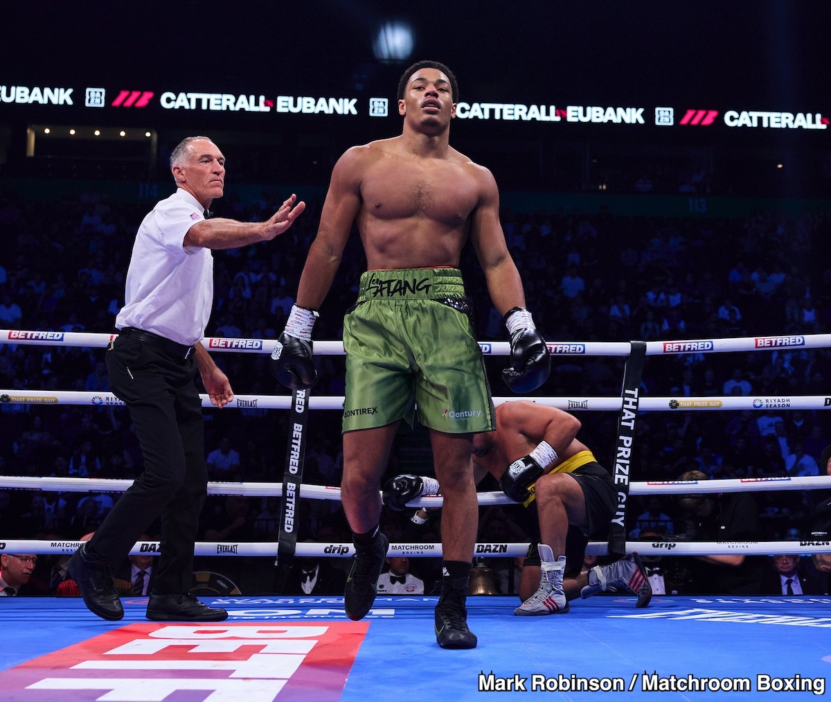 18 Year Old Heavyweight Leo Atang Wins His Pro Debut In Quick Fashion, Stops Milen Paunov In A Round - Boxing Results