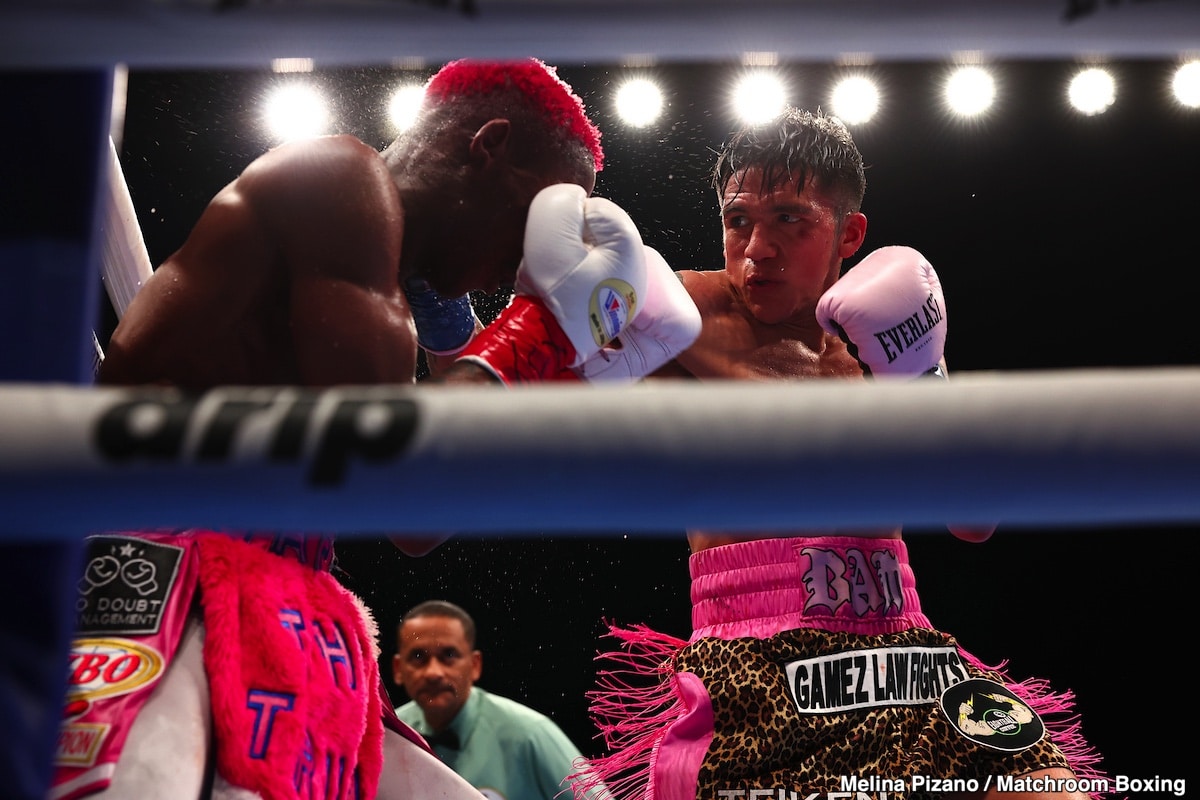 Jesse “Bam” Rodriguez Too Good For A Game Phumelela Cafu, Scores 10th Round TKO - Boxing Results