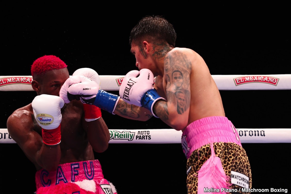 Jesse “Bam” Rodriguez Too Good For A Game Phumelela Cafu, Scores 10th Round TKO - Boxing Results