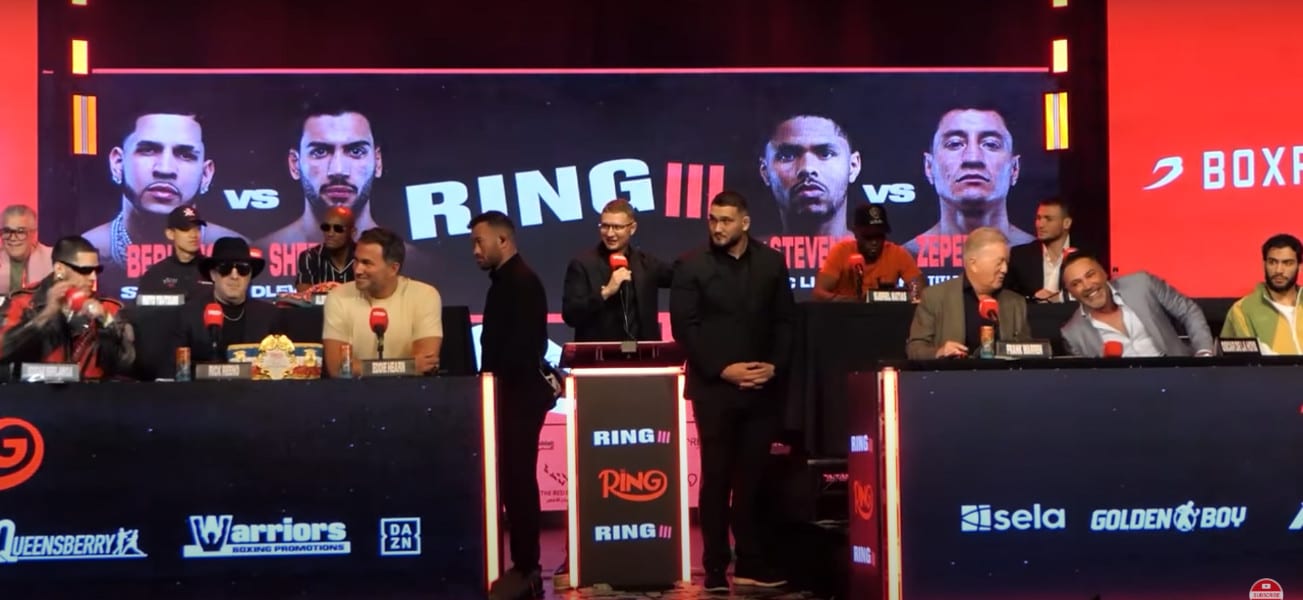 Oscar De La Hoya vs. Edgar Berlanga: Press Conference Showdown